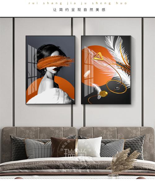 框包装形式:简装题材:抽象,人物画框材质:铝合金类别:现代装饰画货号